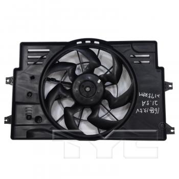 2020 Kia Forte Dual Radiator and Condenser Fan Assembly TYC 624160 image 1 of 3