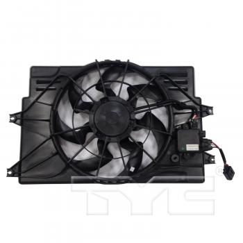 2020 Kia Forte Dual Radiator and Condenser Fan Assembly TYC 624160 image 2 of 3