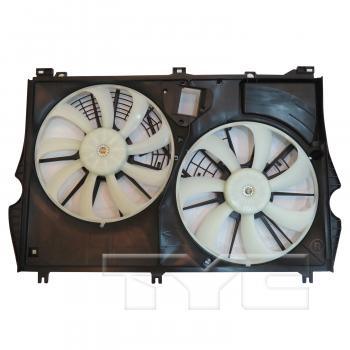 2018 Lexus RX350L Dual Radiator and Condenser Fan Assembly TYC 624180 image 1 of 4