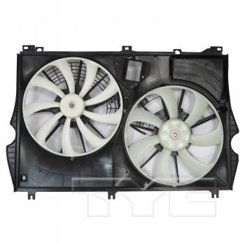 2018 Lexus RX350L Dual Radiator and Condenser Fan Assembly TYC 624190 image 1 of 4