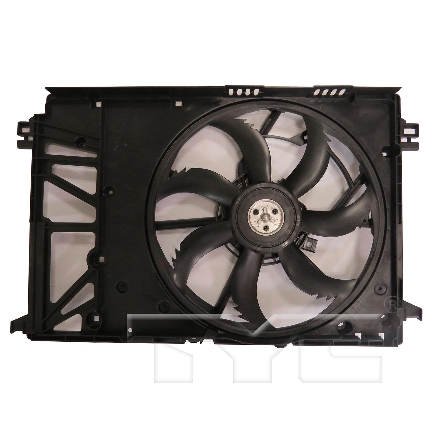 TYC 624200 - Dual Radiator and Condenser Fan Assembly TYC 624200 Dual Radiator and Condenser Fan Assembly product image 1 of 3