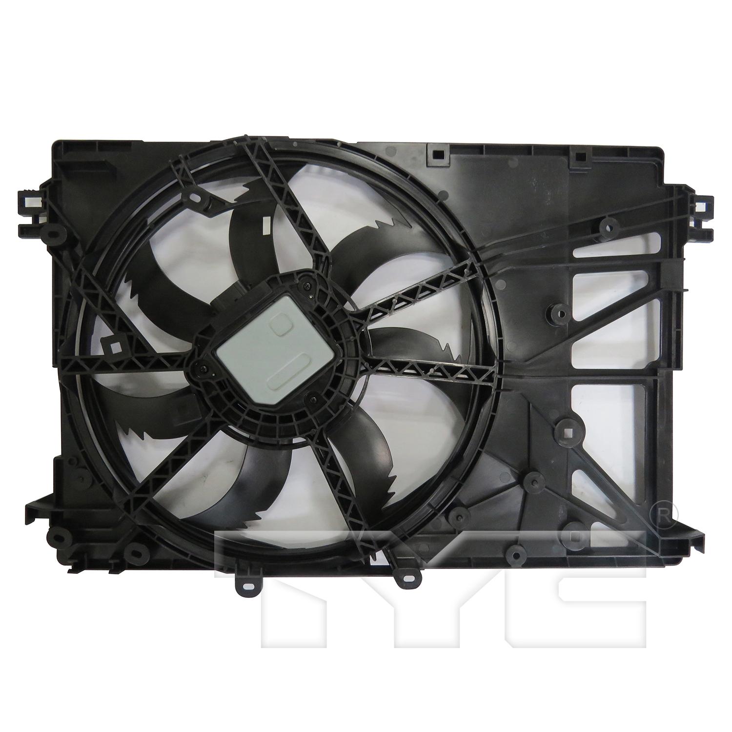 TYC 624200 - Dual Radiator and Condenser Fan Assembly TYC 624200 Dual Radiator and Condenser Fan Assembly product image 2 of 3