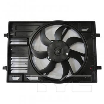 2017 Audi A3 Dual Radiator and Condenser Fan Assembly