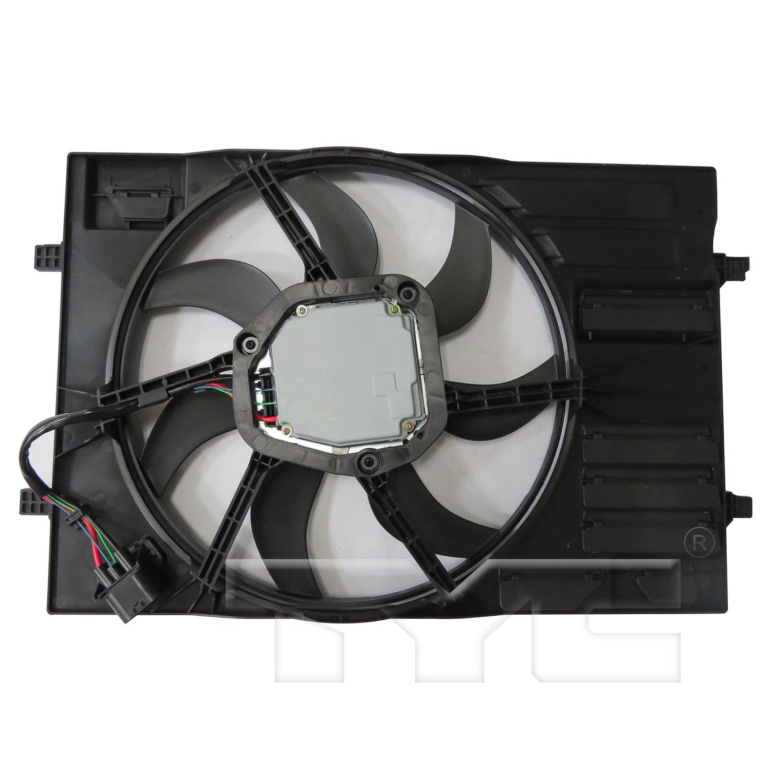 TYC 624220 - Dual Radiator and Condenser Fan Assembly TYC 624220 Dual Radiator and Condenser Fan Assembly product image 2 of 4