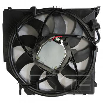 2010 BMW X3 Dual Radiator and Condenser Fan Assembly TYC 624230 image 2 of 4