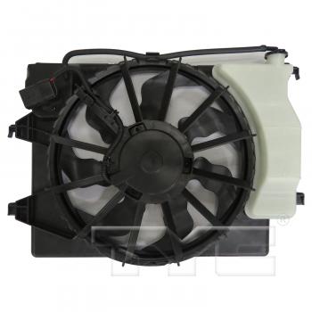 2019 Kia Rio Dual Radiator and Condenser Fan Assembly TYC 624330 image 2 of 3