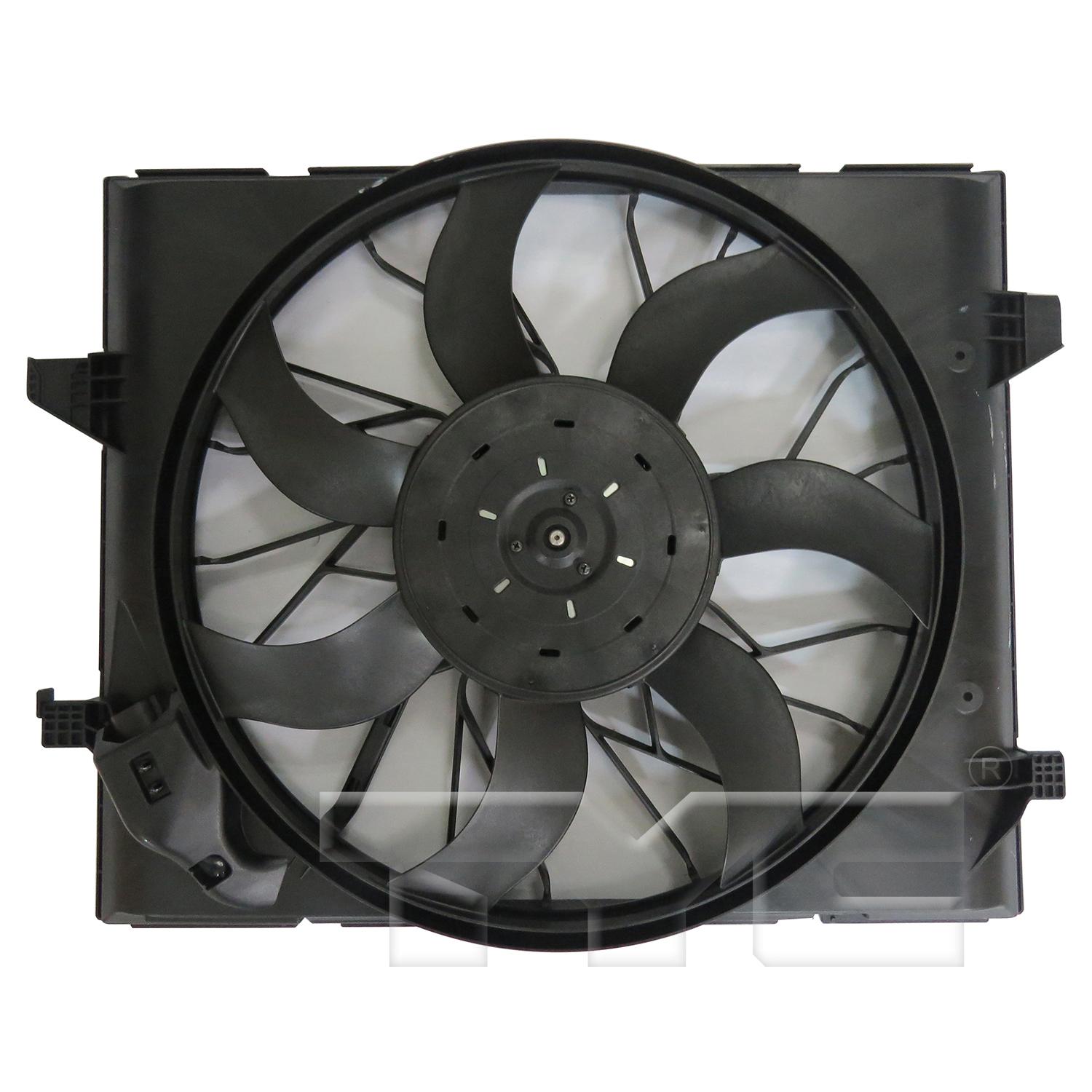 TYC 624340 - Dual Radiator and Condenser Fan Assembly TYC 624340 Dual Radiator and Condenser Fan Assembly product image 1 of 3