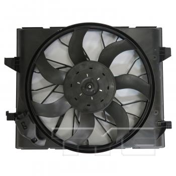 2013 Dodge Durango Dual Radiator and Condenser Fan Assembly TYC 624340 image 1 of 3