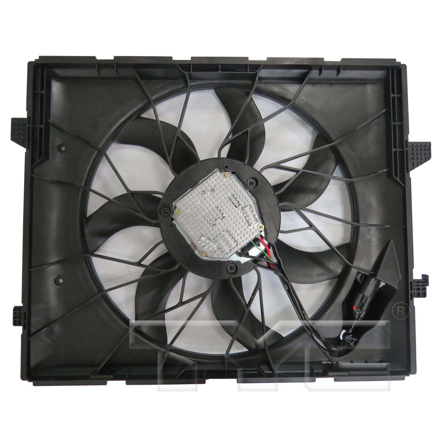 TYC 624340 - Dual Radiator and Condenser Fan Assembly TYC 624340 Dual Radiator and Condenser Fan Assembly product image 2 of 3