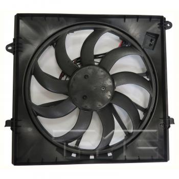 2019 Hyundai Santa Fe Dual Radiator and Condenser Fan Assembly TYC 624400 image 1 of 3