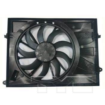 2019 Hyundai Santa Fe Dual Radiator and Condenser Fan Assembly TYC 624410 image 1 of 4