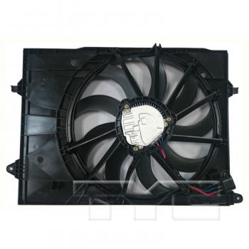 2019 Hyundai Santa Fe Dual Radiator and Condenser Fan Assembly TYC 624410 image 2 of 4