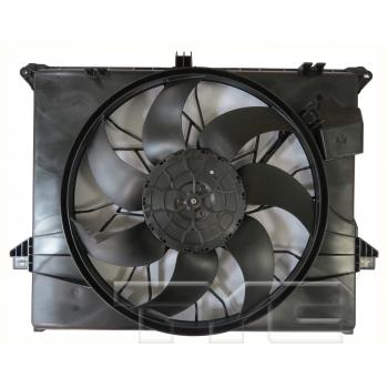 2007 Mercedes-Benz ML500 Dual Radiator and Condenser Fan Assembly