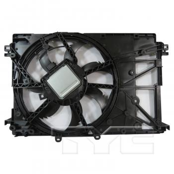 2022 Lexus NX250 Dual Radiator and Condenser Fan Assembly TYC 624440 image 2 of 3
