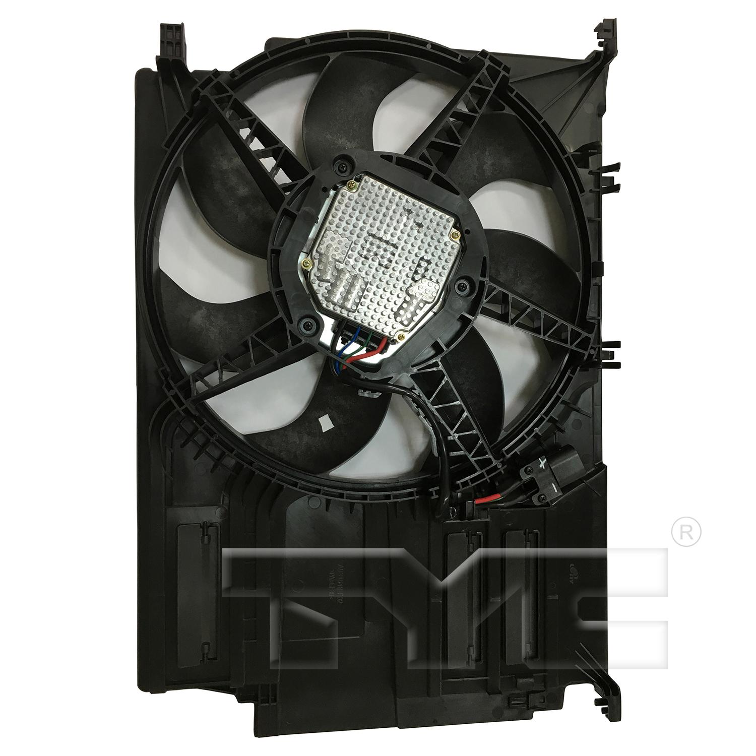 TYC 624480 - Dual Radiator and Condenser Fan Assembly TYC 624480 Dual Radiator and Condenser Fan Assembly product image 2 of 3