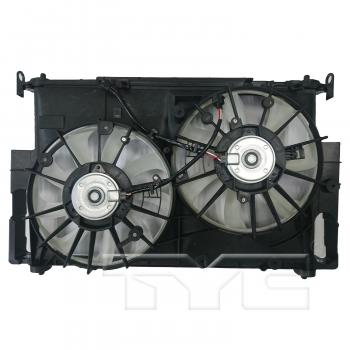 2017 Lexus NX300h Dual Radiator and Condenser Fan Assembly TYC 624490 image 2 of 3