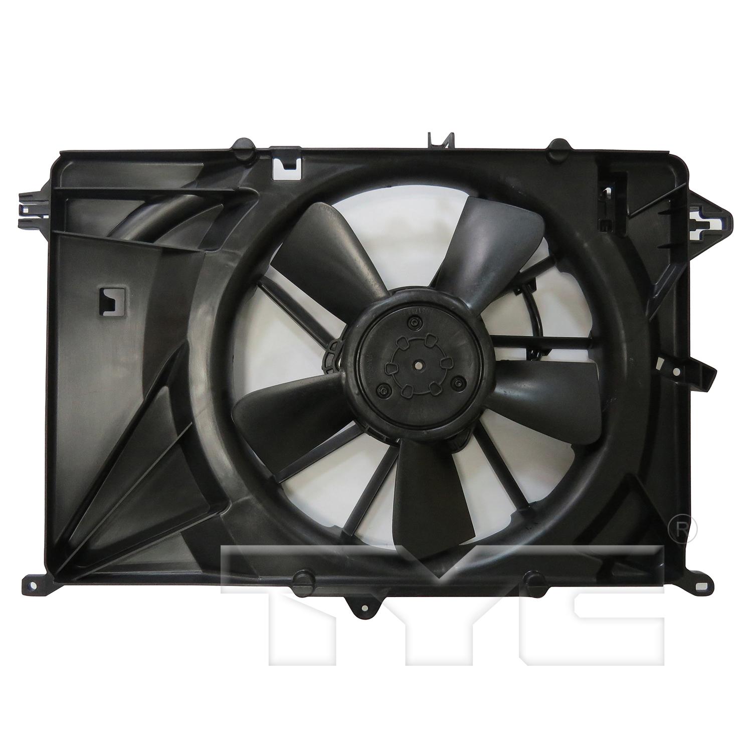 TYC 624520 - Dual Radiator and Condenser Fan Assembly TYC 624520 Dual Radiator and Condenser Fan Assembly product image 1 of 3