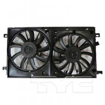2020 Toyota Prius Prime Dual Radiator and Condenser Fan Assembly TYC 624530 image 1 of 3