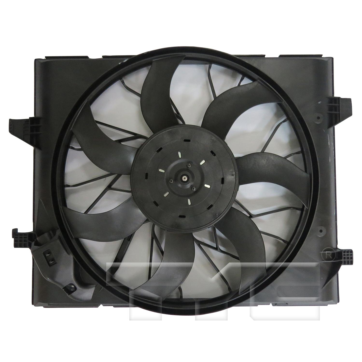 TYC 624540 - Dual Radiator and Condenser Fan Assembly TYC 624540 Dual Radiator and Condenser Fan Assembly product image 1 of 3