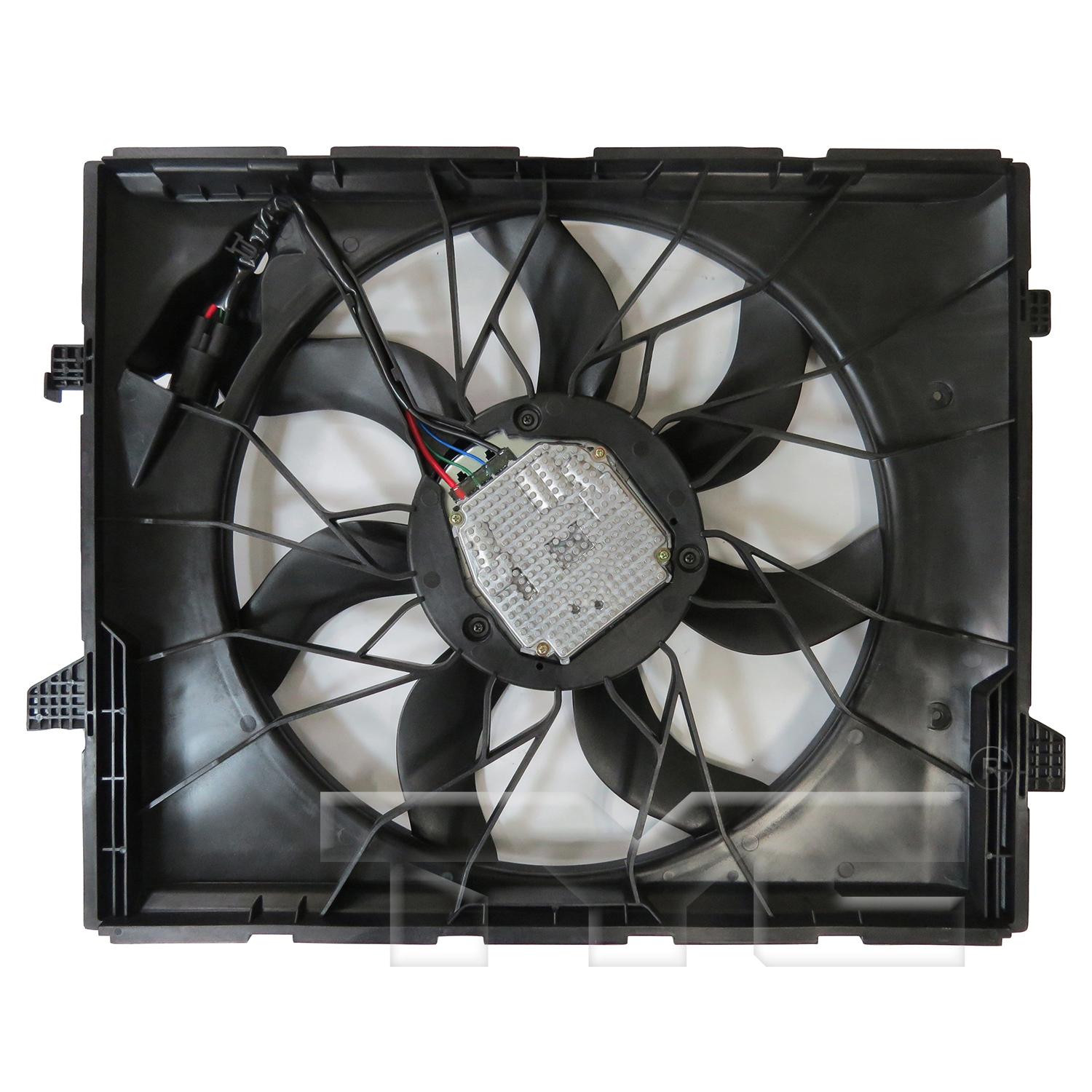 TYC 624540 - Dual Radiator and Condenser Fan Assembly TYC 624540 Dual Radiator and Condenser Fan Assembly product image 2 of 3
