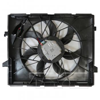 2021 Dodge Durango Dual Radiator and Condenser Fan Assembly TYC 624540 image 2 of 3