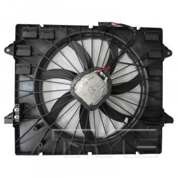 2019 Buick Enclave Dual Radiator and Condenser Fan Assembly TYC 624550 image 2 of 3