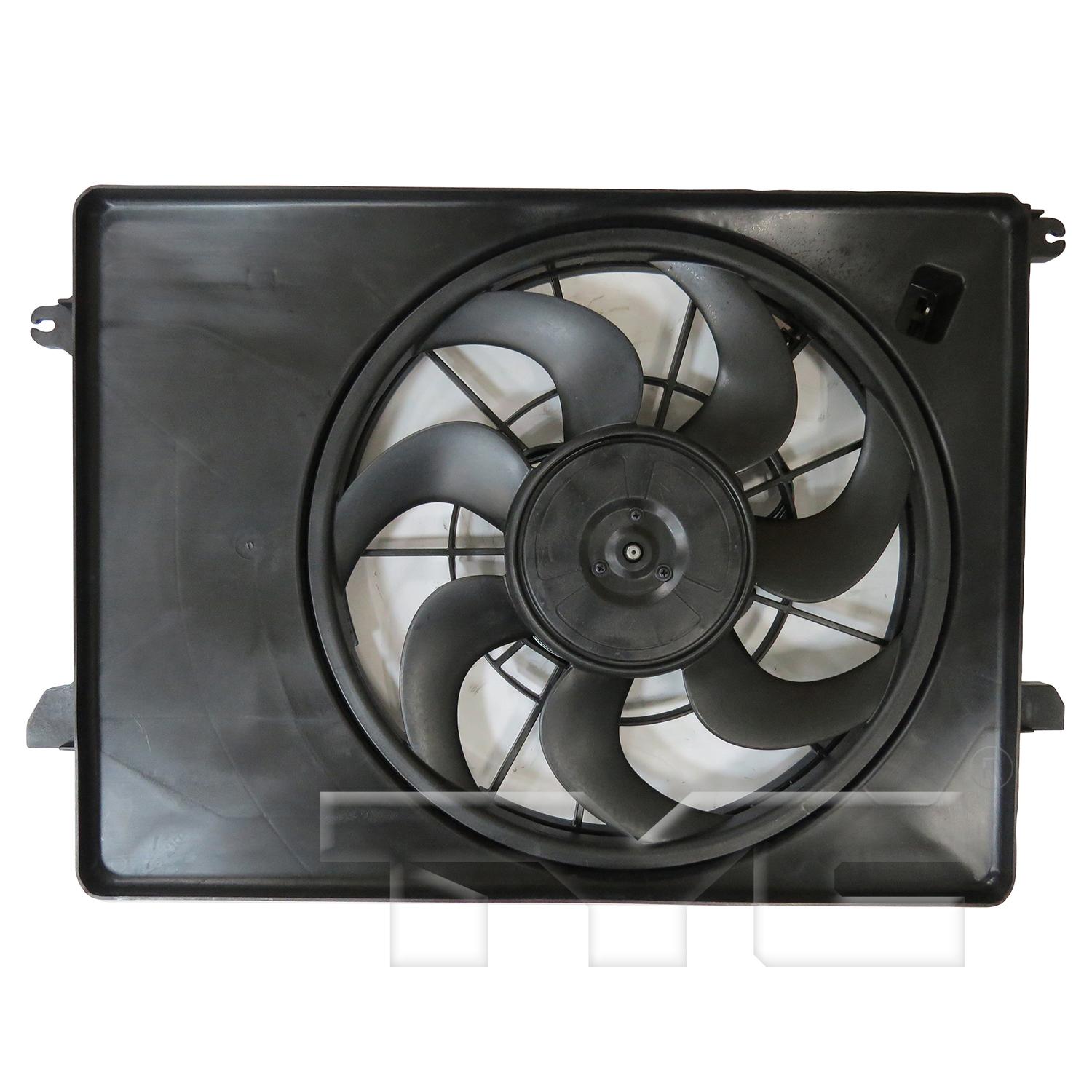 TYC 624560 - Dual Radiator and Condenser Fan Assembly TYC 624560 Dual Radiator and Condenser Fan Assembly product image 1 of 3