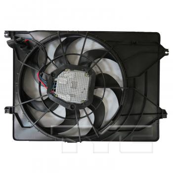 2023 Hyundai Palisade Dual Radiator and Condenser Fan Assembly TYC 624560 image 2 of 3
