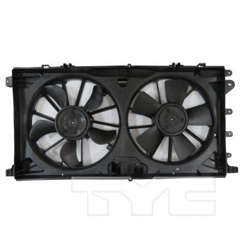 2021 Lincoln Navigator Dual Radiator and Condenser Fan Assembly TYC 624570 image 1 of 4