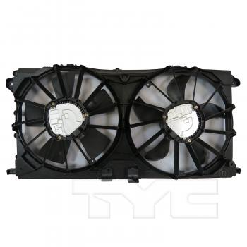 2021 Lincoln Navigator Dual Radiator and Condenser Fan Assembly TYC 624570 image 2 of 4