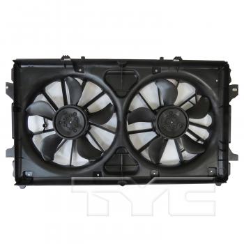 2019 GMC Sierra 1500 Dual Radiator and Condenser Fan Assembly TYC 624580 image 2 of 3