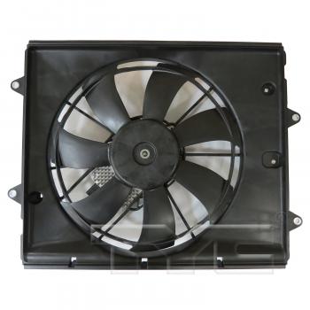 2019 Honda Civic Dual Radiator and Condenser Fan Assembly TYC 624600 image 4 of 4