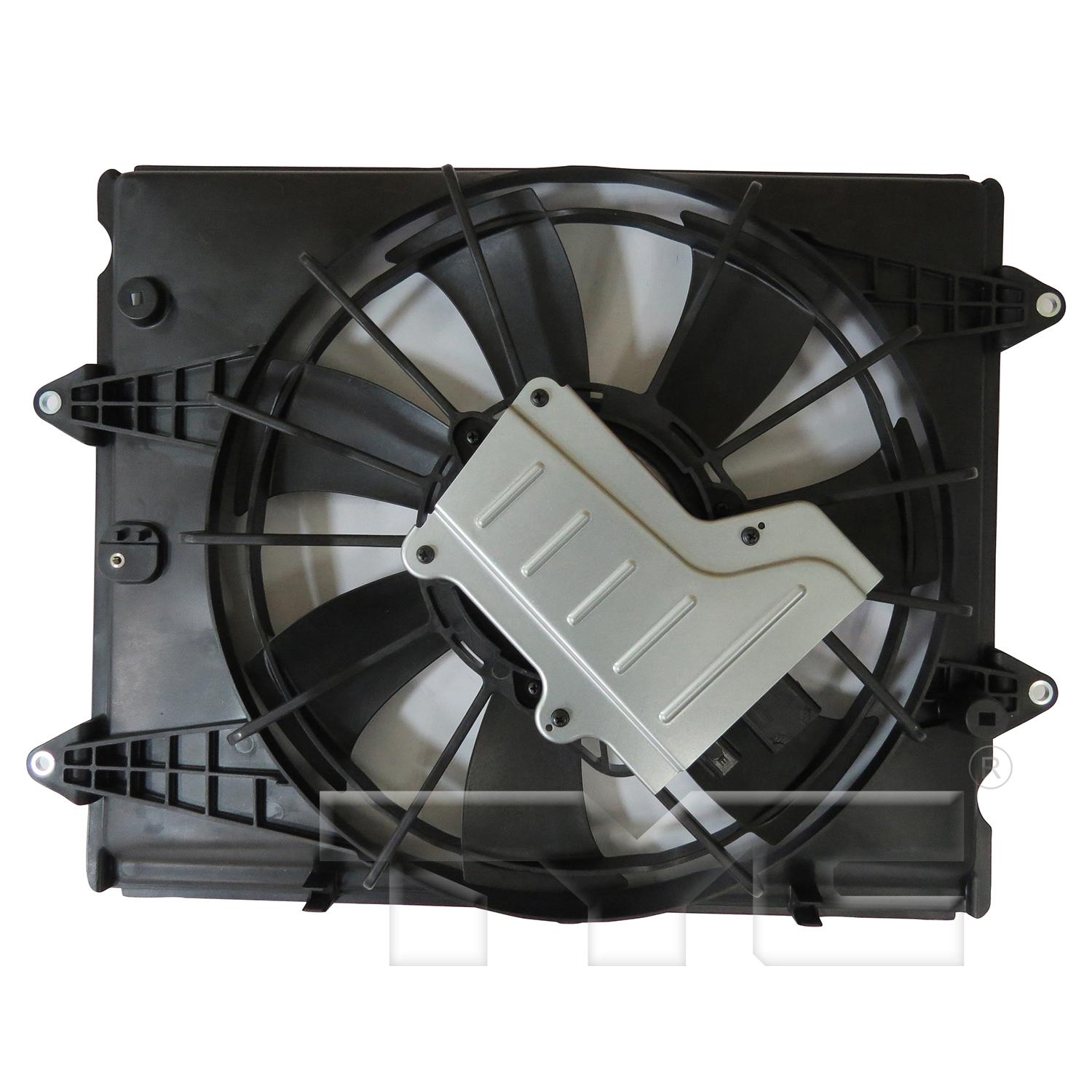 TYC 624600 Dual Radiator and Condenser Fan Assembly product image 5 of 6