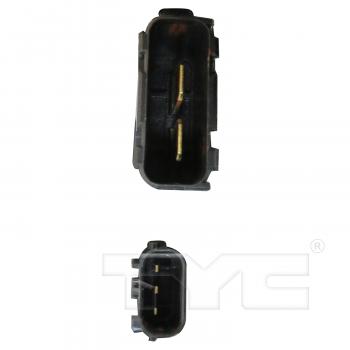 2019 Honda Civic Dual Radiator and Condenser Fan Assembly TYC 624610 image 3 of 4