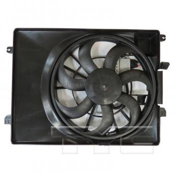 2021 Hyundai Tucson Dual Radiator and Condenser Fan Assembly TYC 624620 image 1 of 3