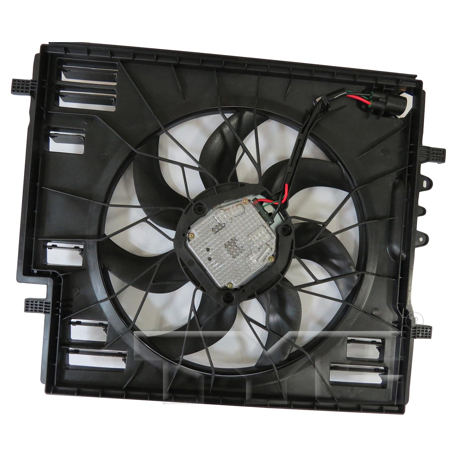 TYC 624650 - Dual Radiator and Condenser Fan Assembly TYC 624650 Dual Radiator and Condenser Fan Assembly product image 2 of 6