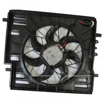 2022 Volvo XC90 Dual Radiator and Condenser Fan Assembly TYC 624650 image 2 of 4
