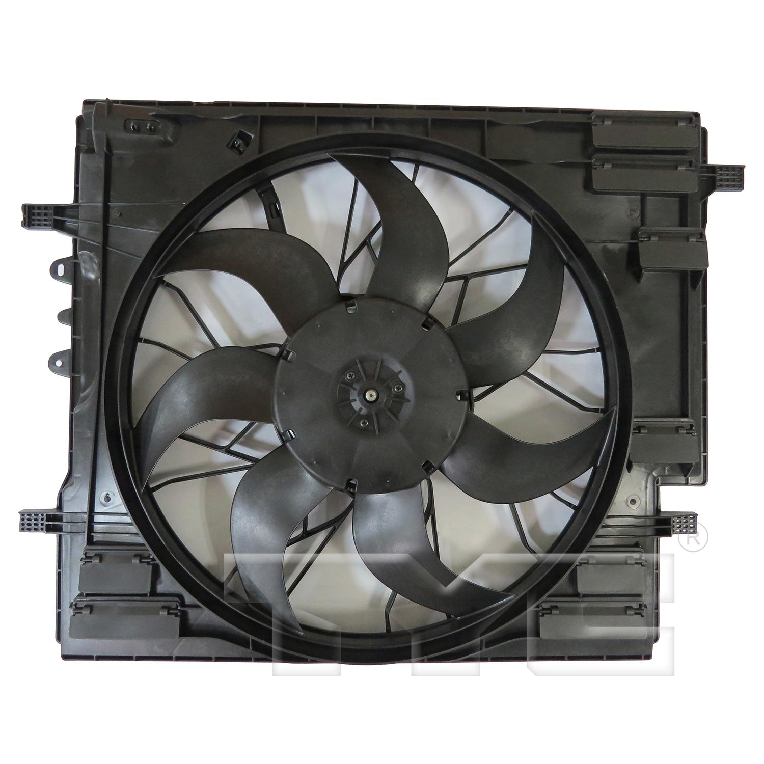 TYC 624650 - Dual Radiator and Condenser Fan Assembly TYC 624650 Dual Radiator and Condenser Fan Assembly product image 4 of 6