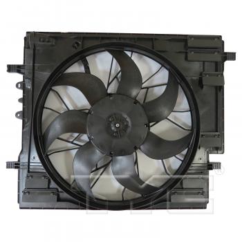 2022 Volvo XC90 Dual Radiator and Condenser Fan Assembly TYC 624650 image 4 of 4