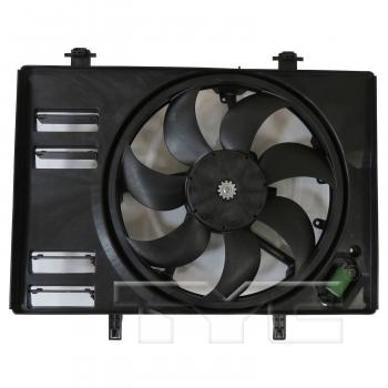 2019 Ford EcoSport Dual Radiator and Condenser Fan Assembly TYC 624690 image 1 of 4
