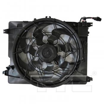 2017 Genesis G80 Dual Radiator and Condenser Fan Assembly TYC 624700 image 2 of 4