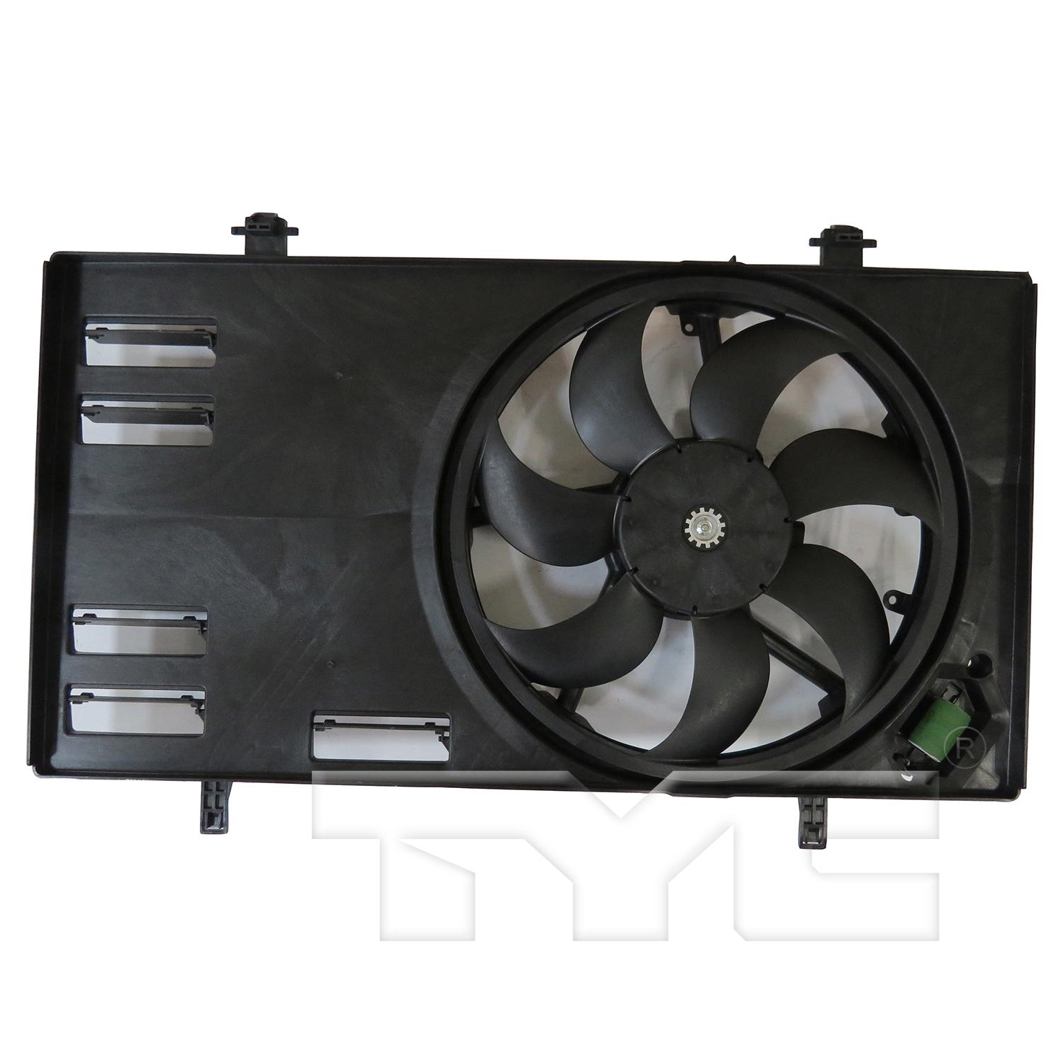 TYC 624720 - Dual Radiator and Condenser Fan Assembly TYC 624720 Dual Radiator and Condenser Fan Assembly product image 1 of 6
