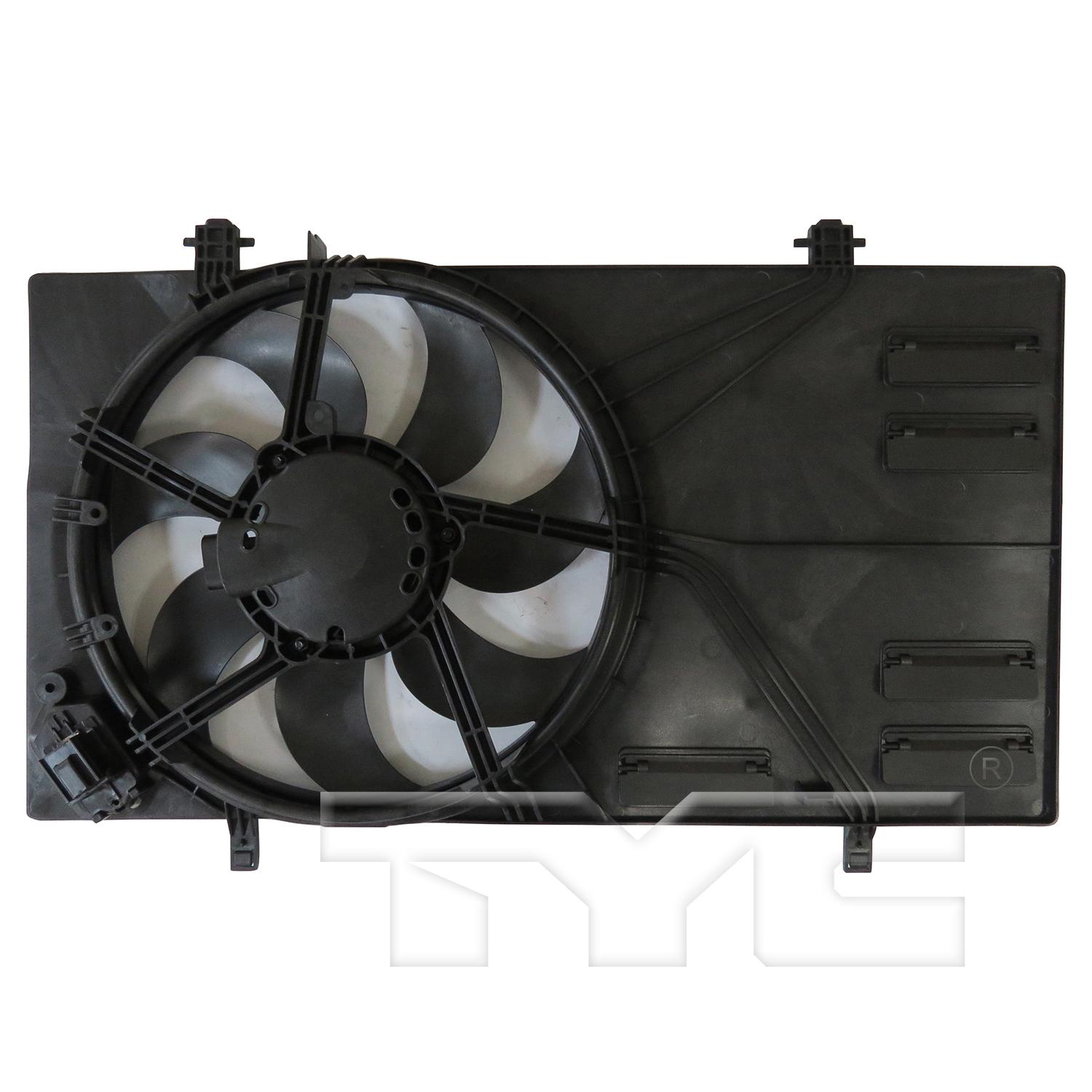 TYC 624720 - Dual Radiator and Condenser Fan Assembly TYC 624720 Dual Radiator and Condenser Fan Assembly product image 2 of 6