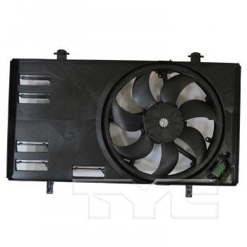2019 Ford EcoSport Dual Radiator and Condenser Fan Assembly TYC 624720 image 4 of 4