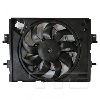 2024 Nissan Sentra Dual Radiator and Condenser Fan Assembly TYC 624750 image 4 of 4
