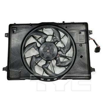 2019 Kia Niro Dual Radiator and Condenser Fan Assembly TYC 624770 image 1 of 3