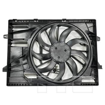 2021 Hyundai Sonata Dual Radiator and Condenser Fan Assembly TYC 624790 image 1 of 3