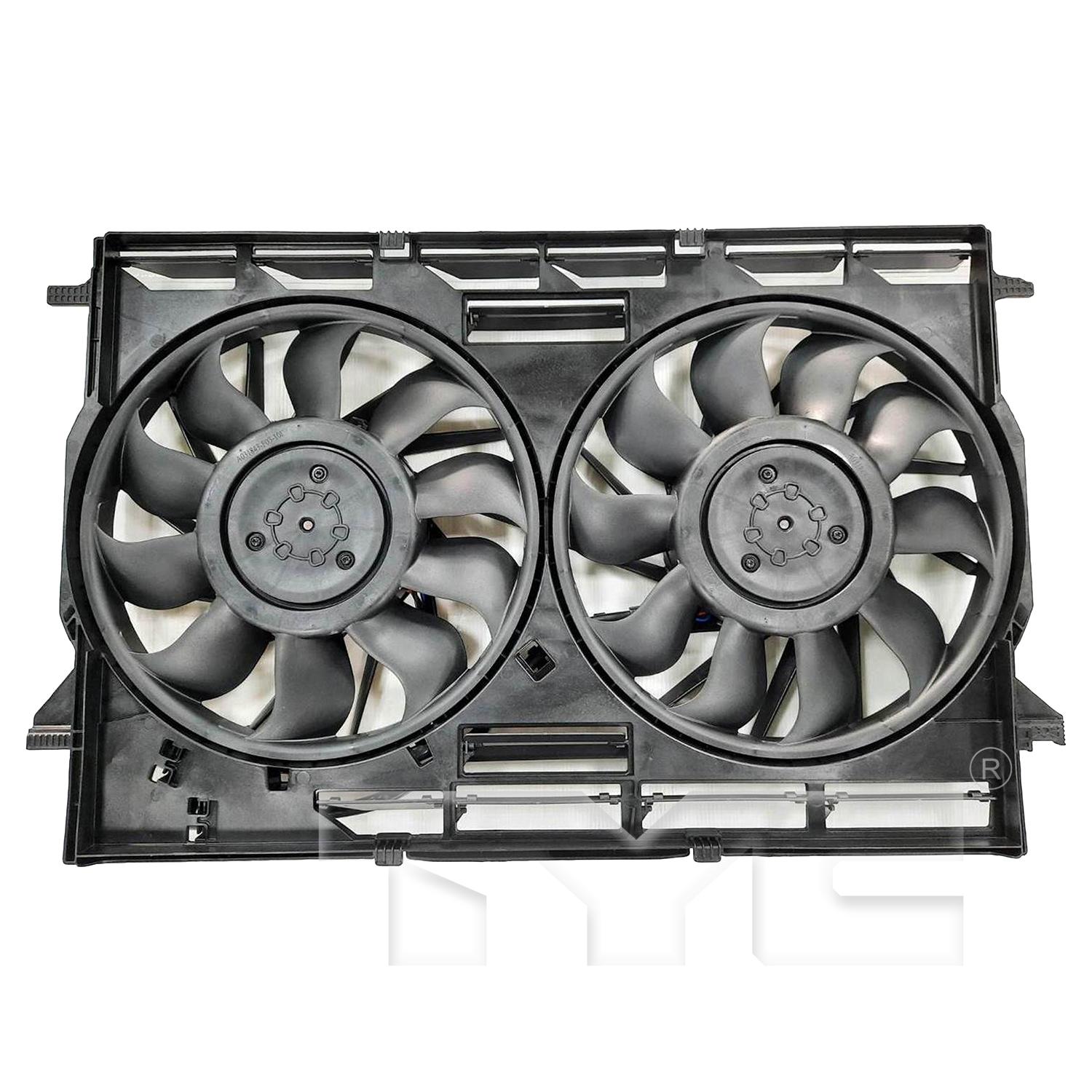 TYC 624820 - Dual Radiator and Condenser Fan Assembly TYC 624820 Dual Radiator and Condenser Fan Assembly product image 1 of 3