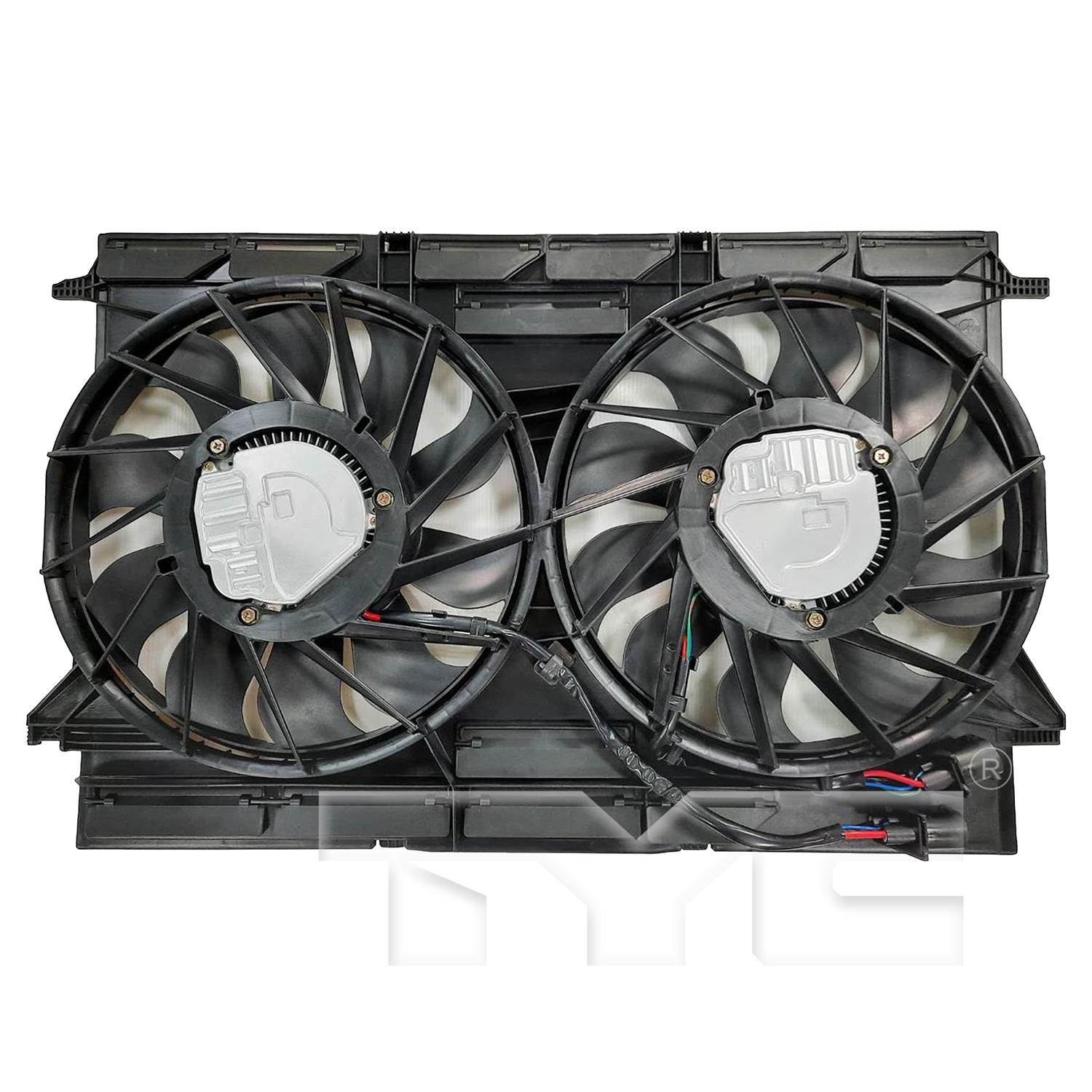 TYC 624820 - Dual Radiator and Condenser Fan Assembly TYC 624820 Dual Radiator and Condenser Fan Assembly product image 2 of 3