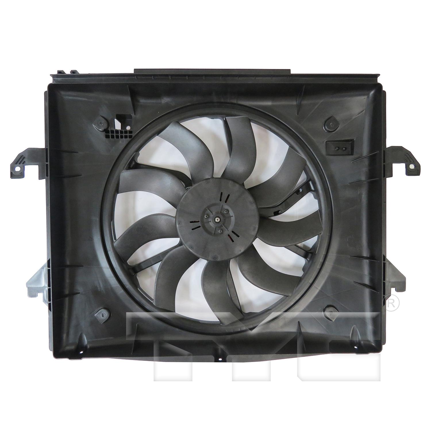 TYC 624830 - Dual Radiator and Condenser Fan Assembly TYC 624830 Dual Radiator and Condenser Fan Assembly product image 1 of 6